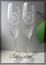 Сватбени чаши Rose Crystal