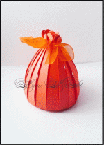 Кутийка за подаръче за юбилей модел Astra оранжево