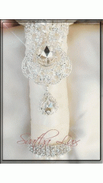 Брошки, кристали и декорация за сватбени букети
